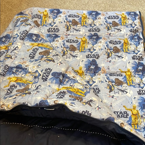 Pottery Barn Kids Star Wars Blue Sleeping Bag - Picture 4 of 4